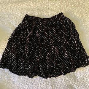 Brandy Melville polka dot skirt